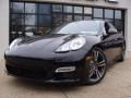 Black 2011 Porsche Panamera Turbo Exterior