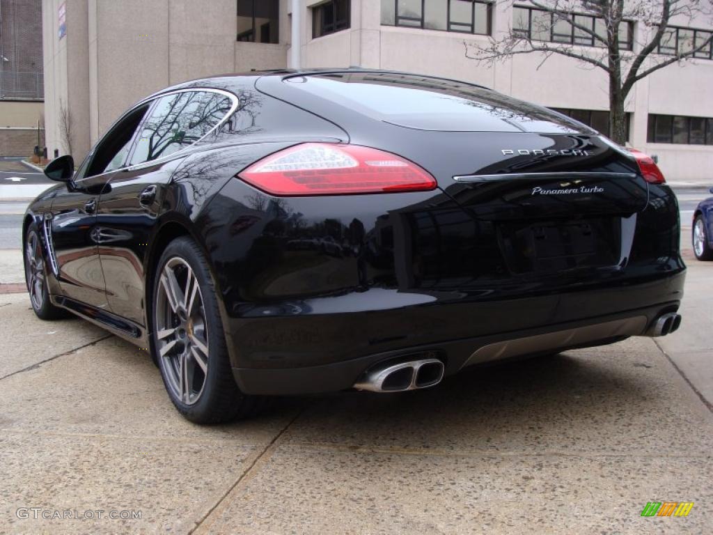 Black 2011 Porsche Panamera Turbo Exterior Photo #41349499