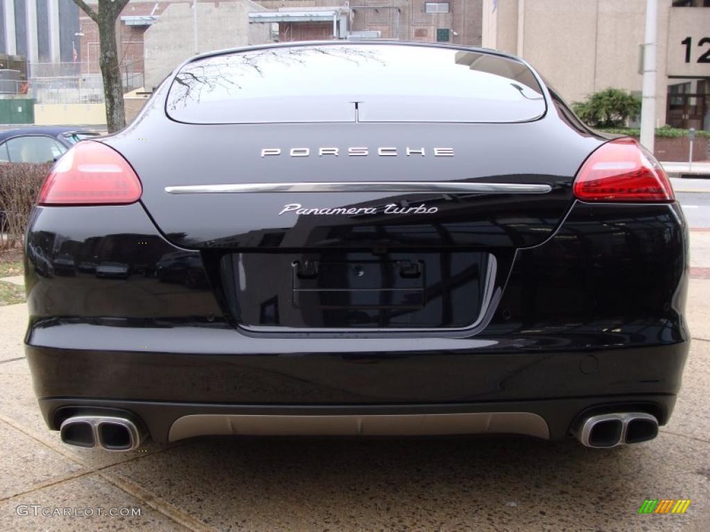 Black 2011 Porsche Panamera Turbo Exterior Photo #41349515