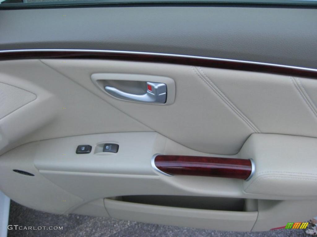 2006 Azera Limited - Powder White Pearl / Beige photo #21