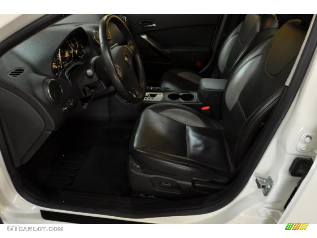 Ebony Black Interior 2008 Pontiac G6 GXP Sedan Photo #41350339