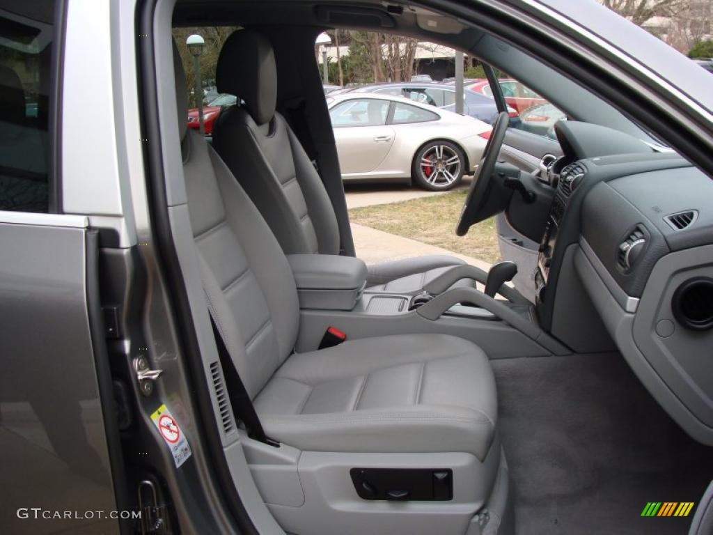 Stone/Steel Grey Interior 2009 Porsche Cayenne Tiptronic Photo #41350387