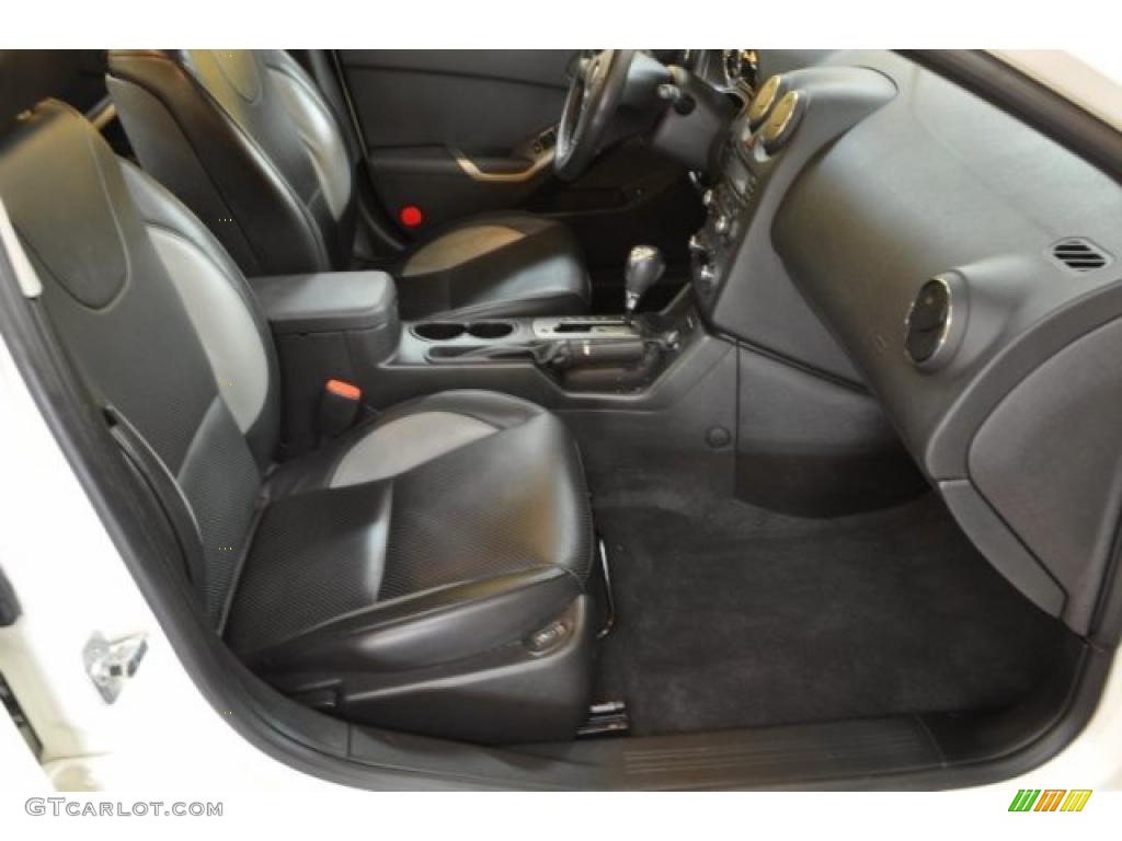 Ebony Black Interior 2008 Pontiac G6 GXP Sedan Photo #41350395