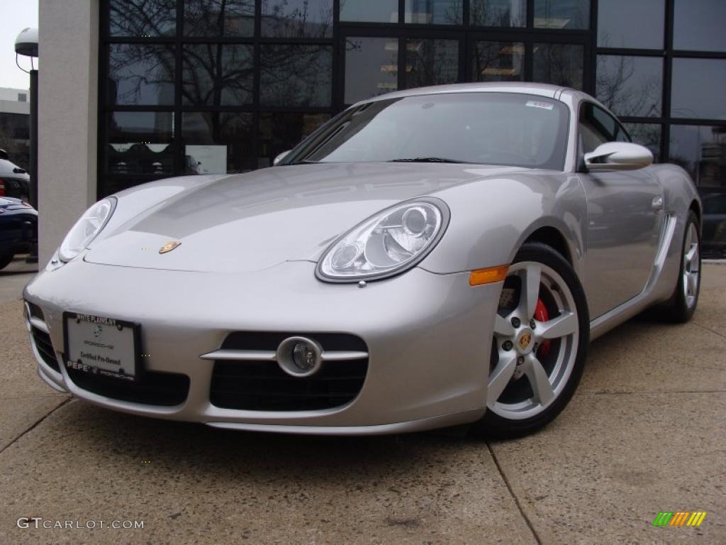 Arctic Silver Metallic 2006 Porsche Cayman S Exterior Photo #41350499