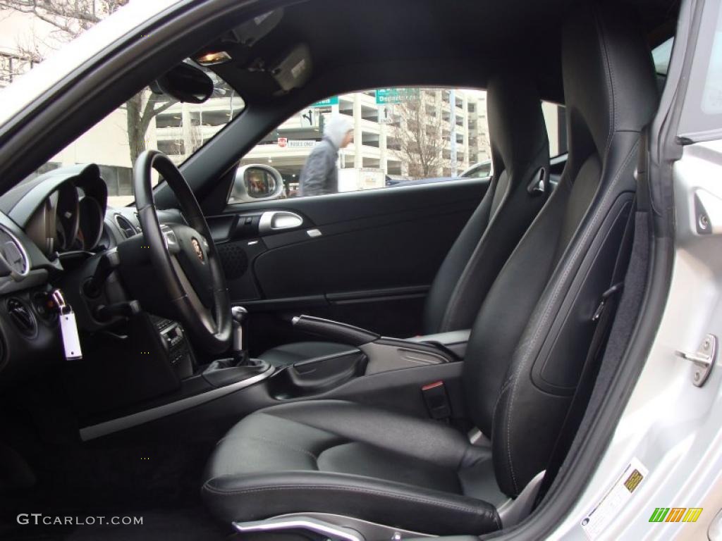 Black Interior 2006 Porsche Cayman S Photo #41350627