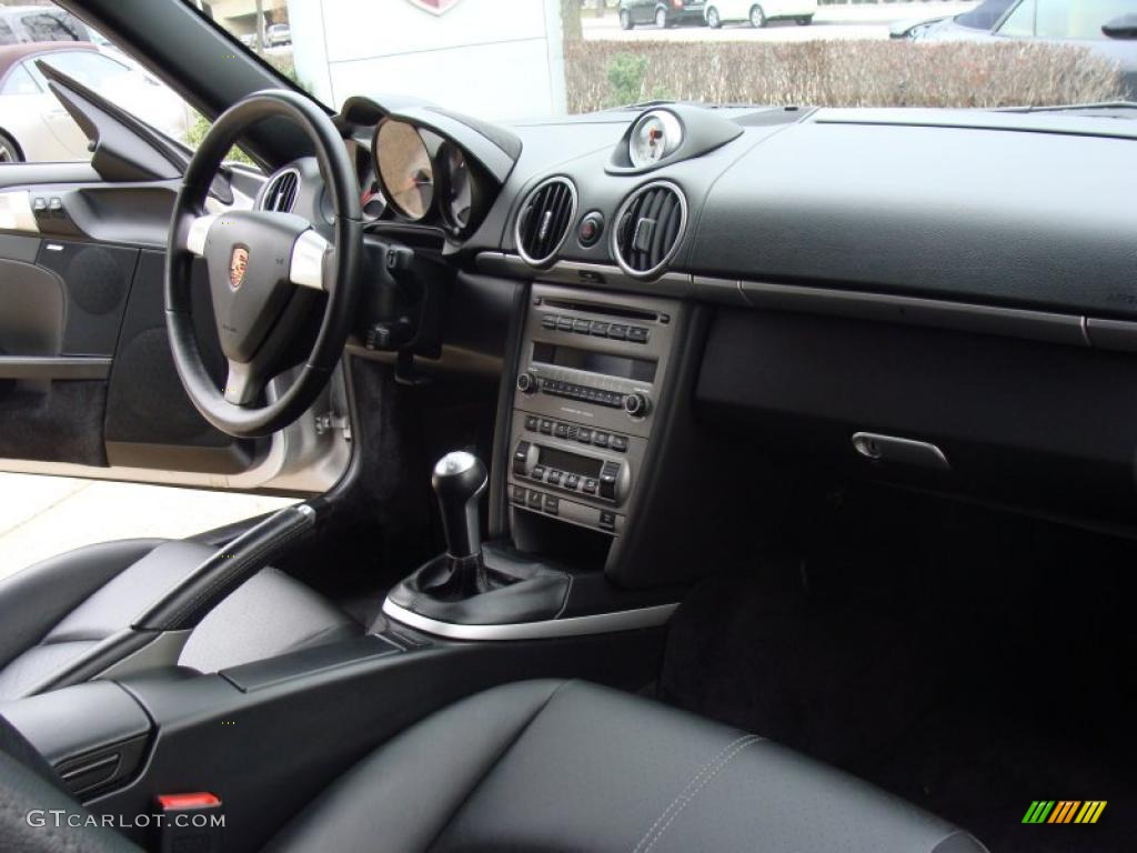 2006 Porsche Cayman S Black Dashboard Photo #41350663