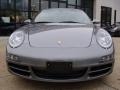 2006 Seal Grey Metallic Porsche 911 Carrera S Cabriolet  photo #2