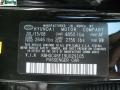 AF: Black Noir Pearl 2009 Hyundai Genesis 3.8 Sedan Color Code