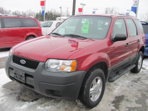2003 Ford Escape XLS V6 4WD Data, Info and Specs