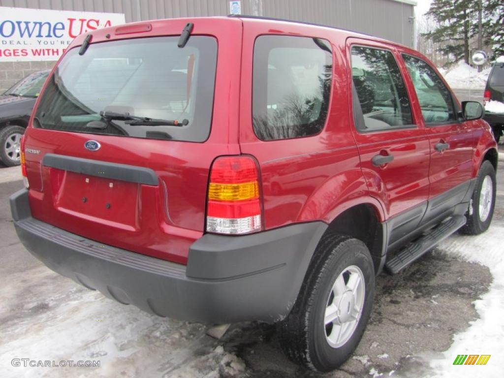 Redfire Metallic 2003 Ford Escape XLS V6 4WD Exterior Photo #41353243
