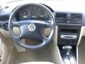 Beige 2000 Volkswagen Jetta GLS Sedan Dashboard