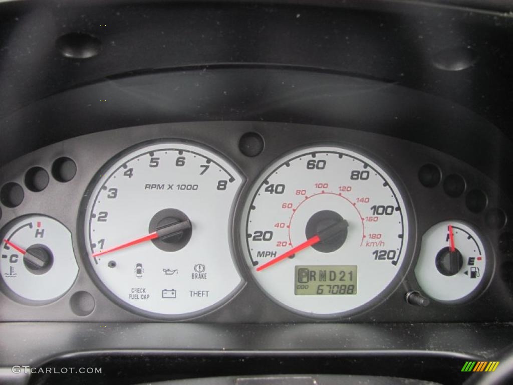 2003 Ford Escape XLS V6 4WD Gauges Photo #41353343