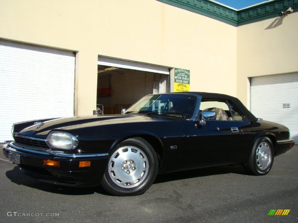 Black 1996 Jaguar XJ XJS Convertible Exterior Photo #41353379