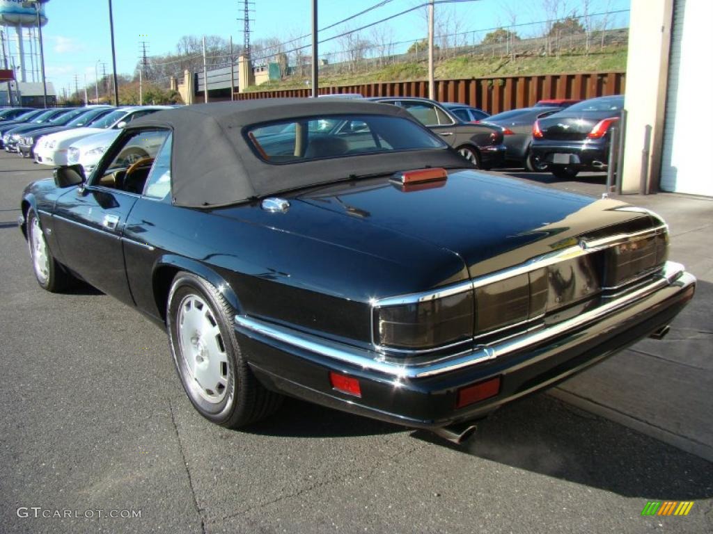 1996 XJ XJS Convertible - Black / Coffee photo #2