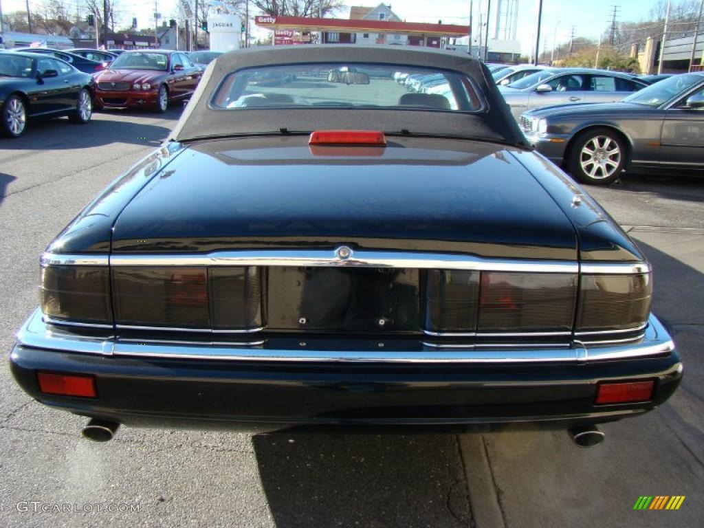 1996 XJ XJS Convertible - Black / Coffee photo #3