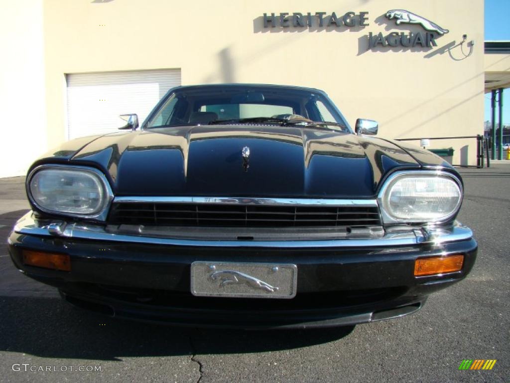 1996 XJ XJS Convertible - Black / Coffee photo #6