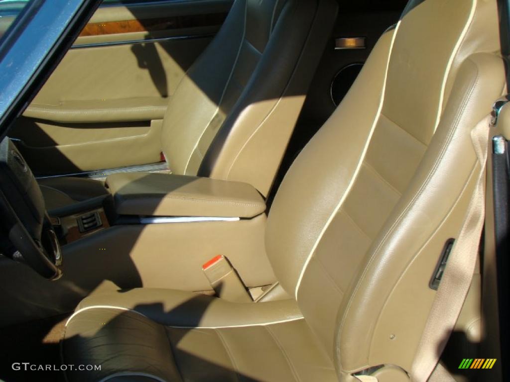 Coffee Interior 1996 Jaguar XJ XJS Convertible Photo #41353579