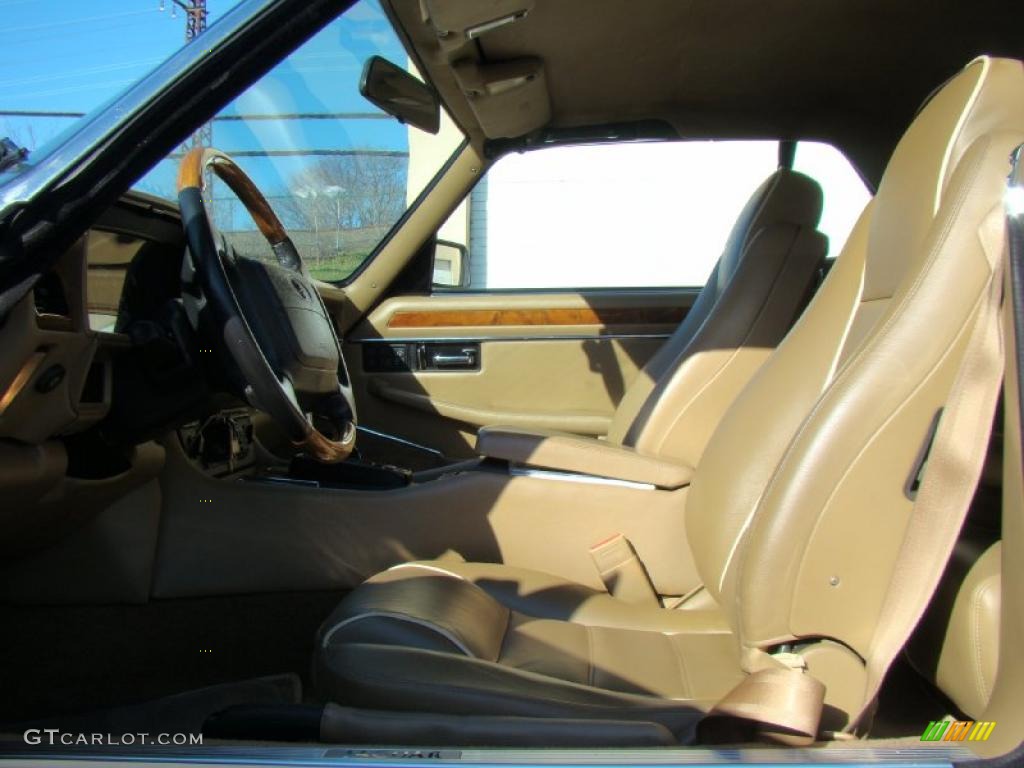1996 XJ XJS Convertible - Black / Coffee photo #13