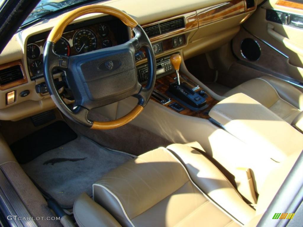 Coffee Interior 1996 Jaguar XJ XJS Convertible Photo #41353619