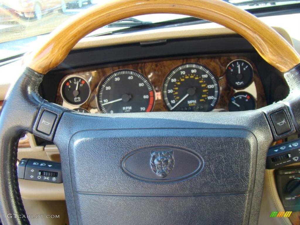 1996 XJ XJS Convertible - Black / Coffee photo #15