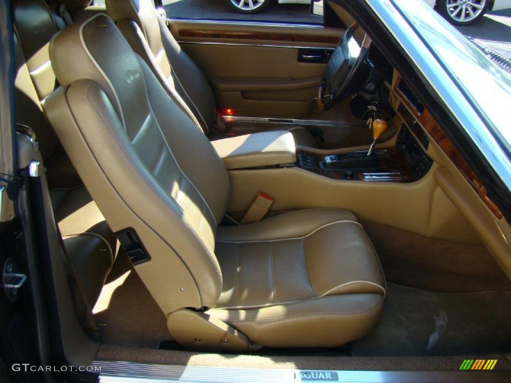 Coffee Interior 1996 Jaguar XJ XJS Convertible Photo #41353742