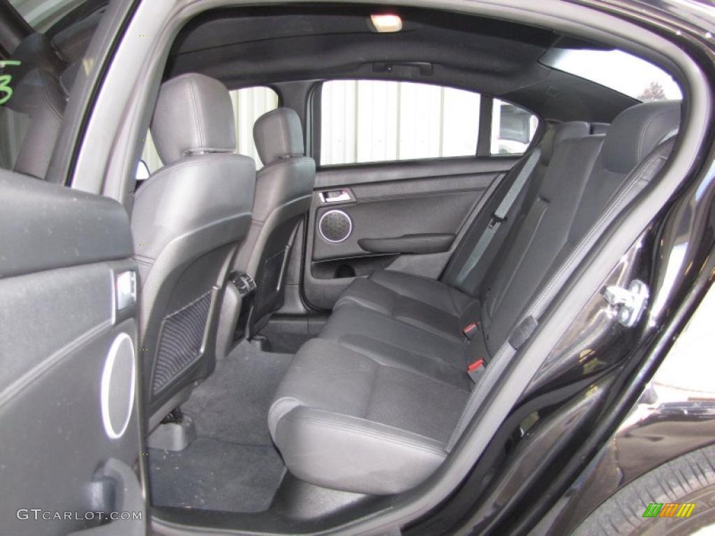 Onyx Interior 2008 Pontiac G8 GT Photo #41354159