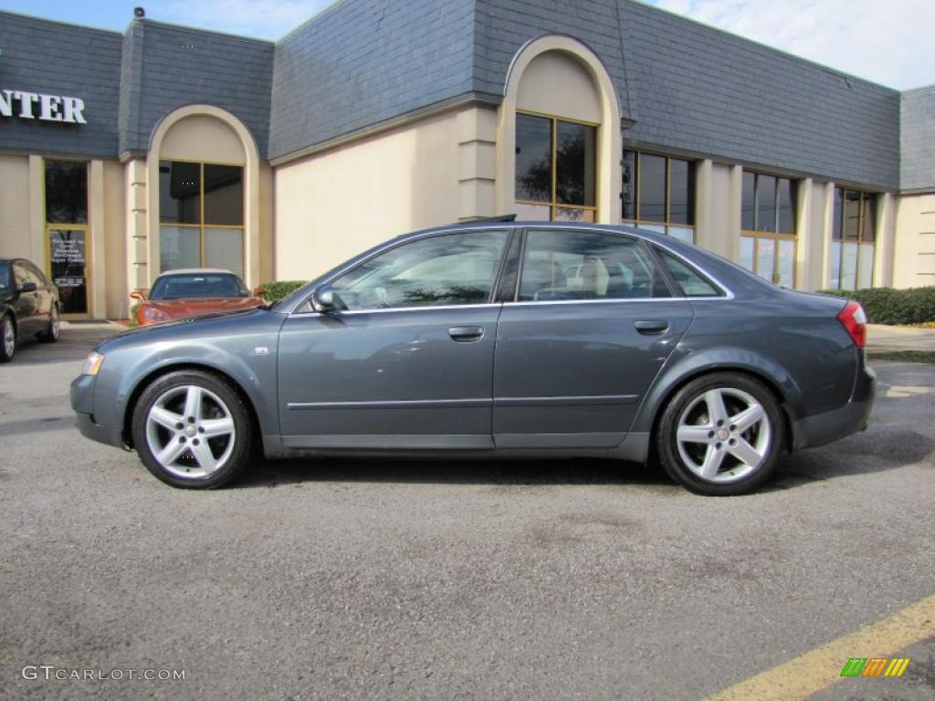 Dolphin Grey Pearl Effect 2002 Audi A4 3.0 quattro Sedan Exterior Photo #41354943