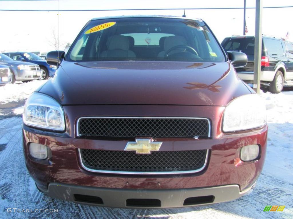 Bordeaux Red Metallic 2006 Chevrolet Uplander LS Exterior Photo #41355159