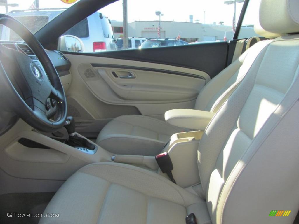 Cornsilk Beige Interior 2007 Volkswagen Eos 2.0T Photo #41355571