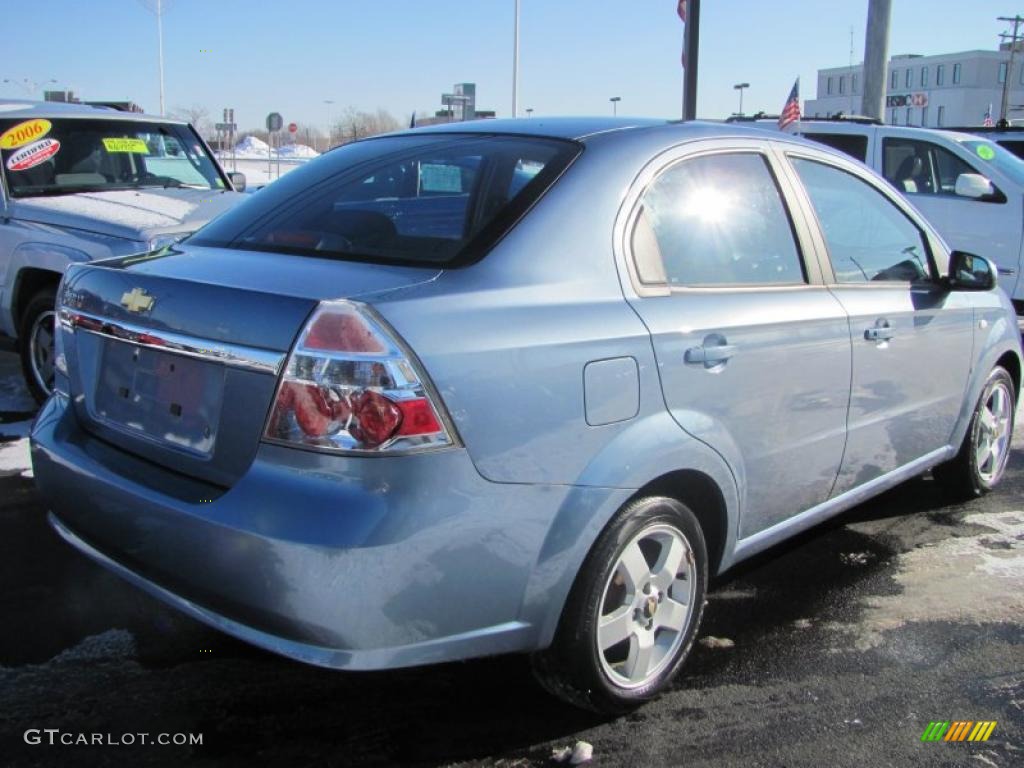 Icelandic Blue 2007 Chevrolet Aveo LT Sedan Exterior Photo #41355923