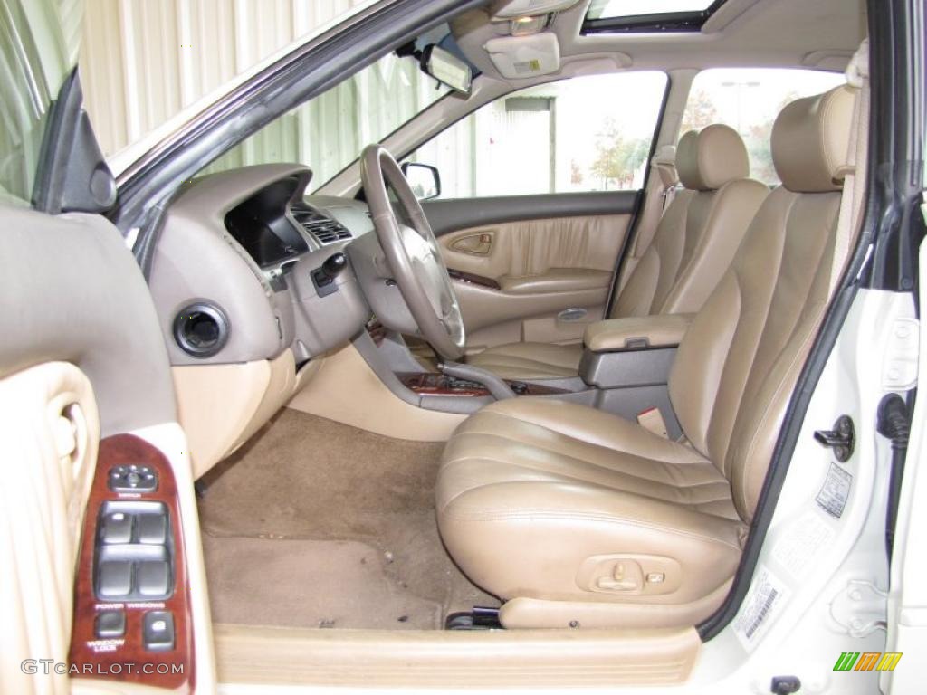 Brown/Tan Interior 2002 Mitsubishi Diamante LS Photo #41356291