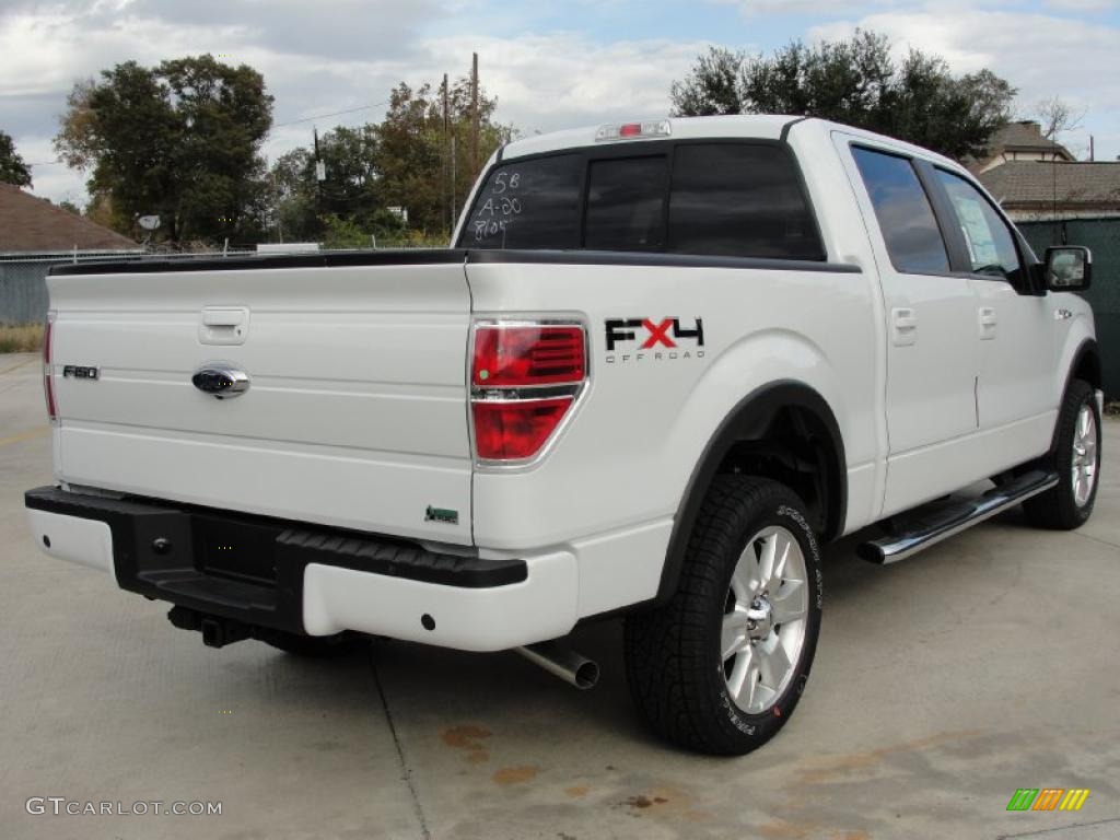 2010 F150 FX4 SuperCrew 4x4 - Oxford White / Black photo #3