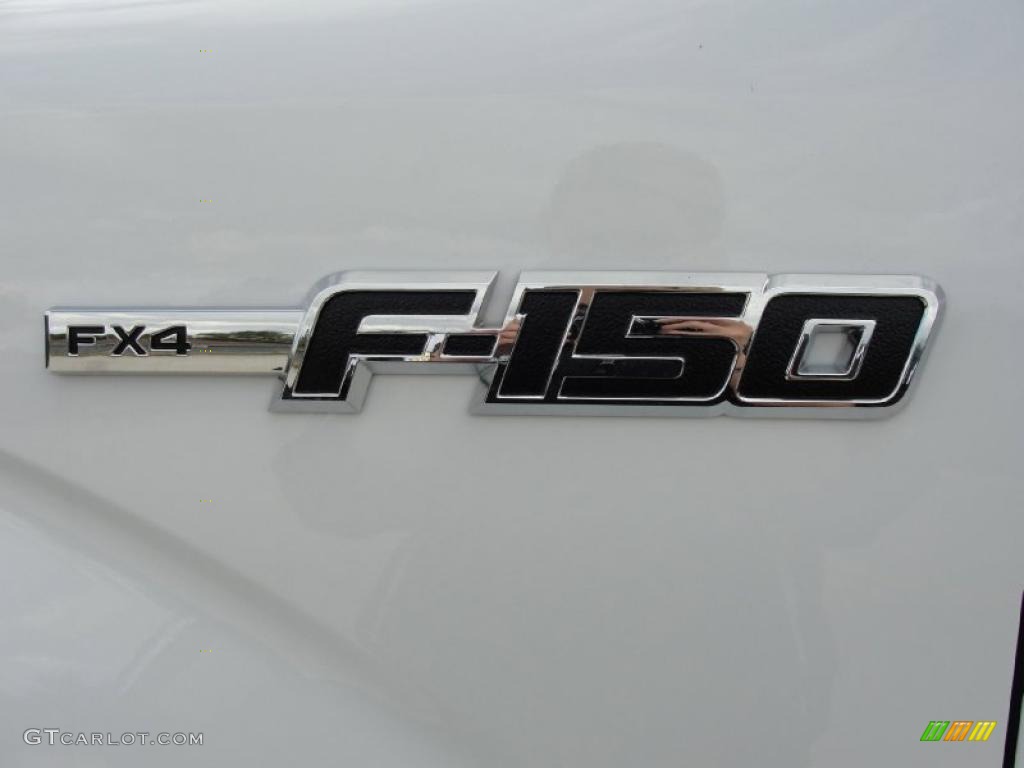 2010 F150 FX4 SuperCrew 4x4 - Oxford White / Black photo #12