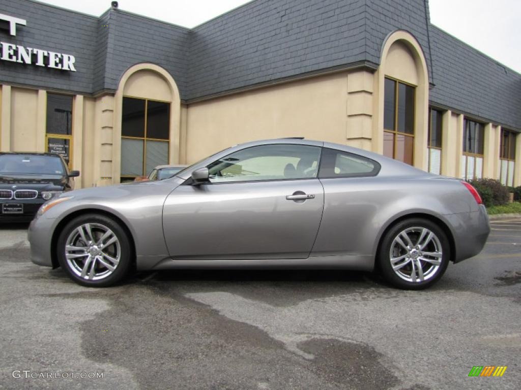 Platinum Graphite Gray 2008 Infiniti G 37 Coupe Exterior Photo #41357235
