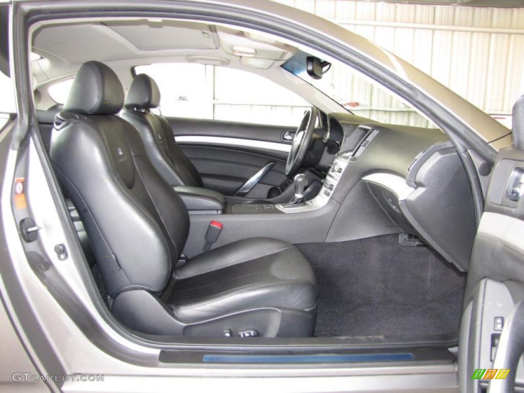Graphite Interior 2008 Infiniti G 37 Coupe Photo #41357347