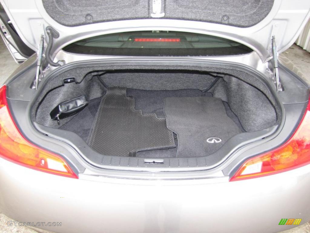 2008 Infiniti G 37 Coupe Trunk Photo #41357575