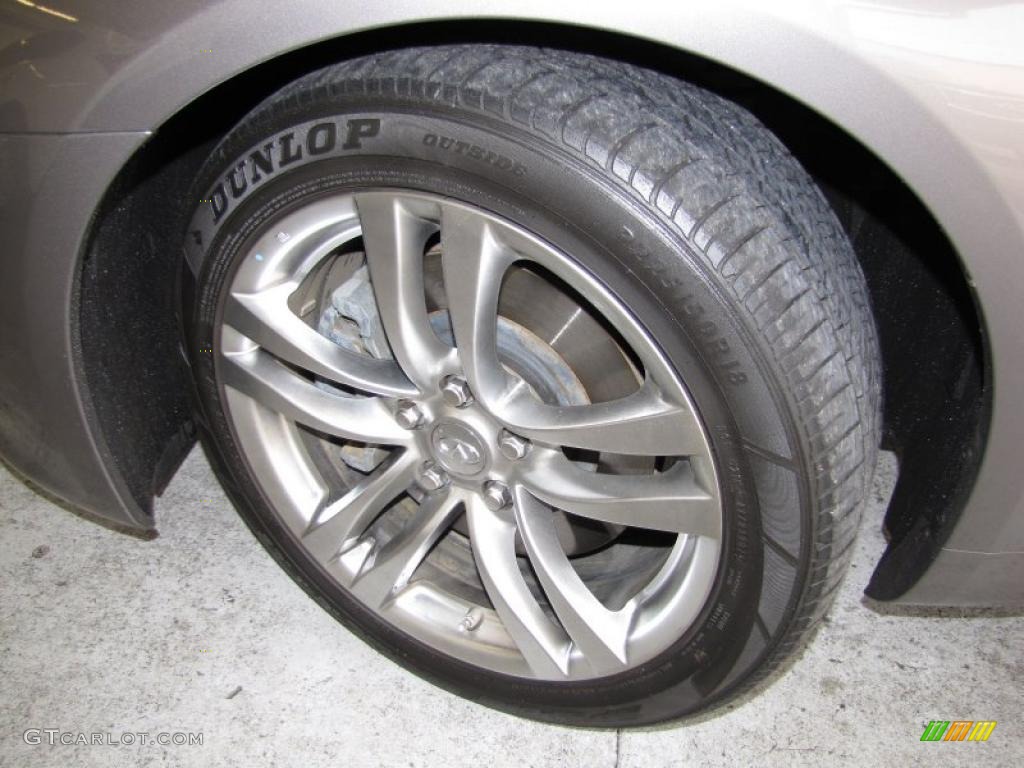 2008 Infiniti G 37 Coupe Wheel Photo #41357591