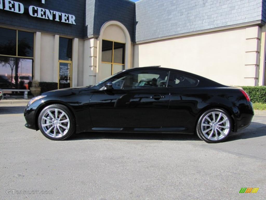 Black Obsidian 2008 Infiniti G 37 S Sport Coupe Exterior Photo #41357990