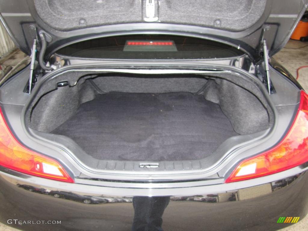 2008 Infiniti G 37 S Sport Coupe Trunk Photo #41358243