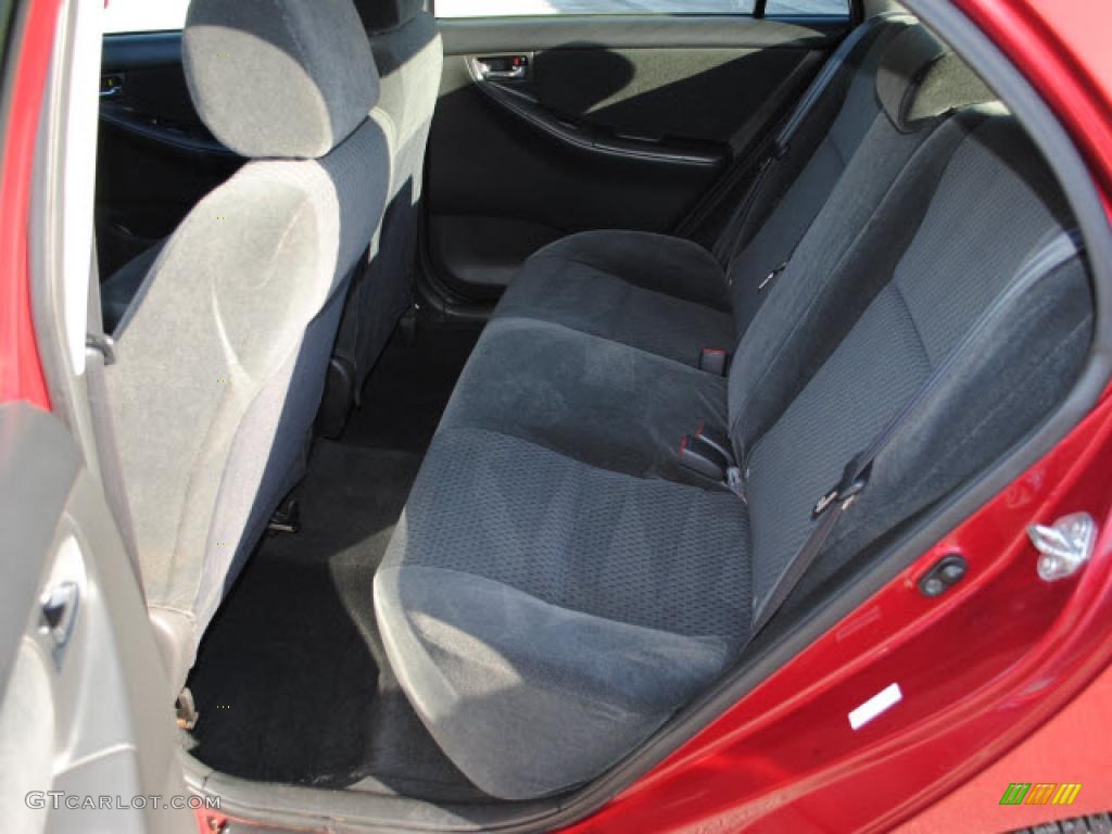 2007 Corolla S - Impulse Red Pearl / Dark Charcoal photo #8