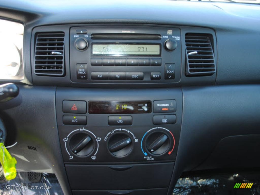 2007 Corolla S - Impulse Red Pearl / Dark Charcoal photo #11