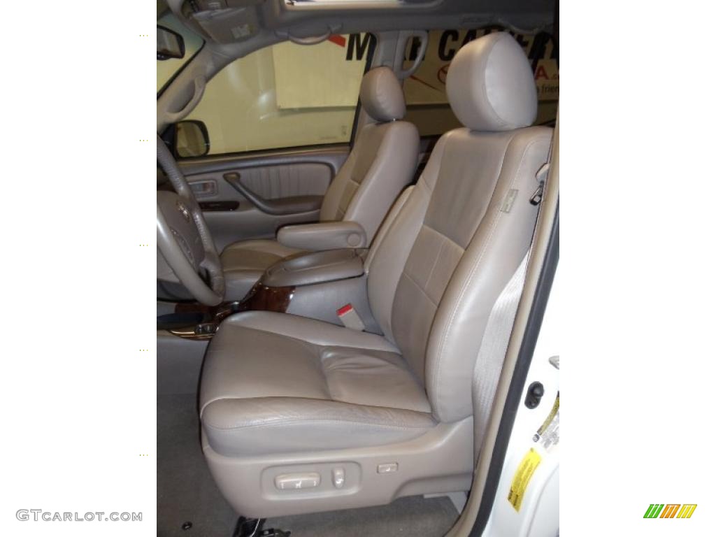 Taupe Interior 2006 Toyota Sequoia Limited Photo #41359483
