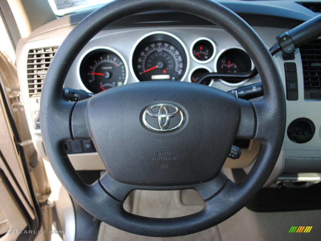 2008 Tundra Double Cab - Desert Sand Mica / Beige photo #13