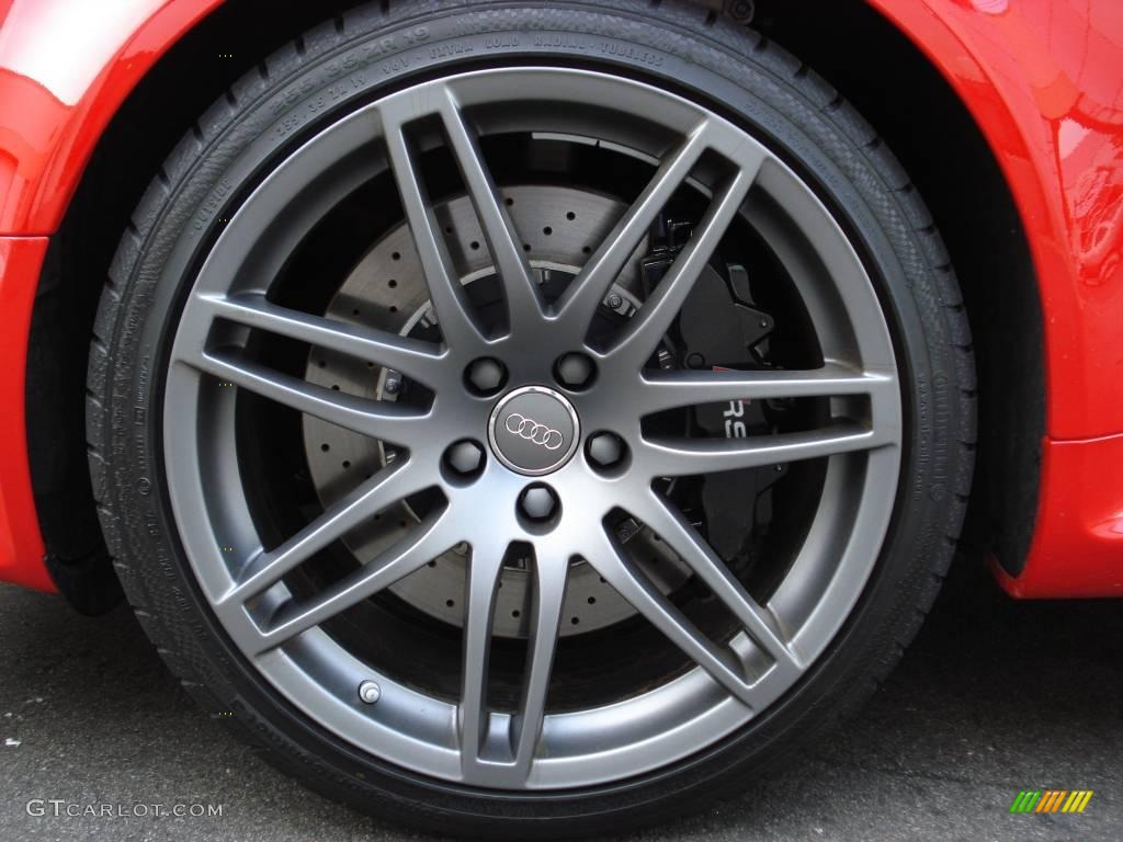 2008 RS4 4.2 quattro Sedan - Misano Red Pearl Effect / Black/Crimson Red photo #10