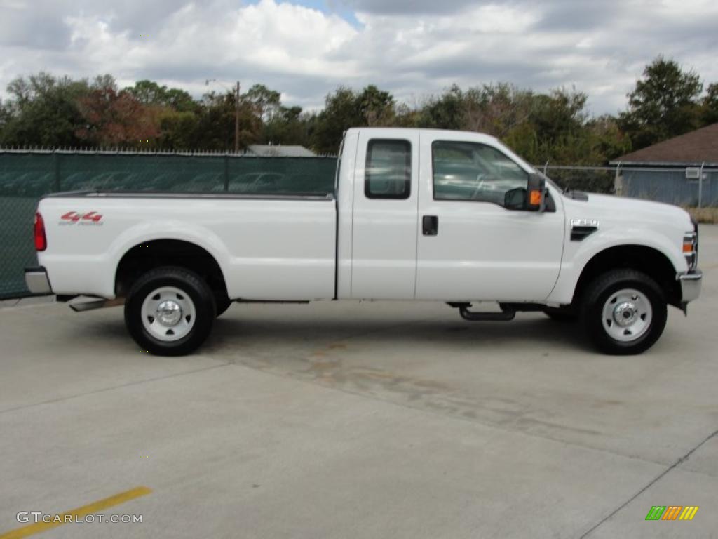 Oxford White 2008 Ford F250 Super Duty XL SuperCab 4x4 Exterior Photo #41361819