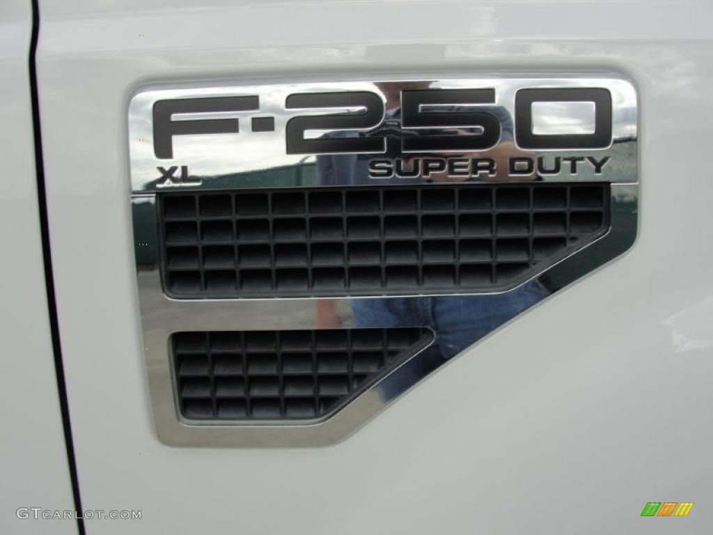 2008 Ford F250 Super Duty XL SuperCab 4x4 Marks and Logos Photo #41362043