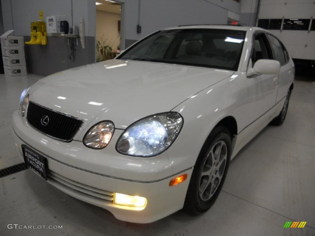 1999 GS 400 - Diamond White Pearl / Light Charcoal photo #1
