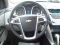 Light Titanium/Jet Black 2011 Chevrolet Equinox LT AWD Steering Wheel