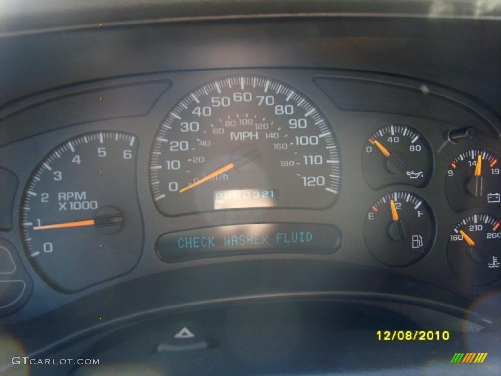 2004 Chevrolet Silverado 1500 LS Crew Cab Gauges Photo #41365843