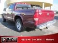2003 Dark Garnet Red Pearl Dodge Dakota SLT Quad Cab  photo #2
